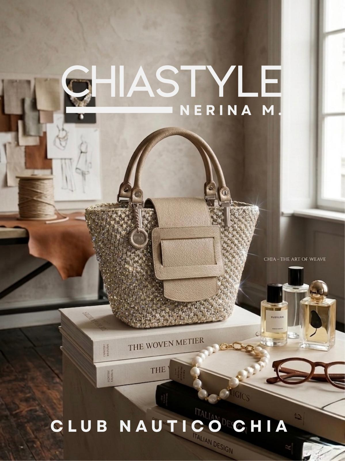 Borsa fatta a mano Chiastyle by Nerina M., Club Nautico Chia